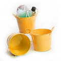 5" Goldenrod Side Handle Pail